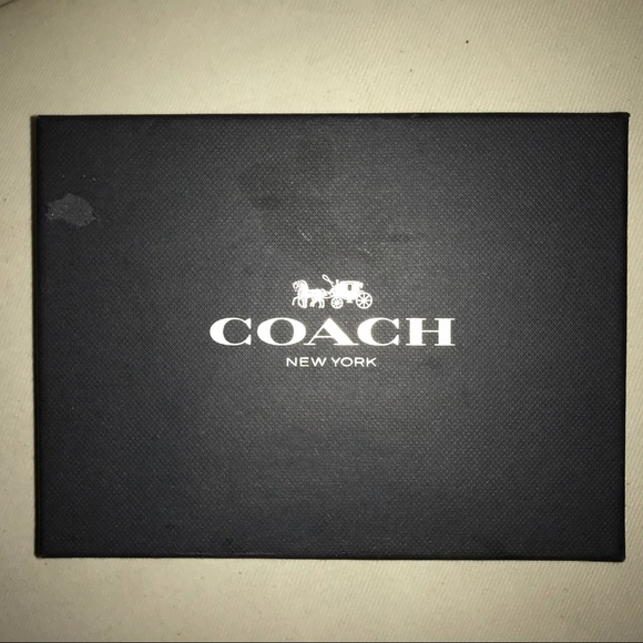 Coach monogram Black/metallic blue wristlet - Picture 10 of 16